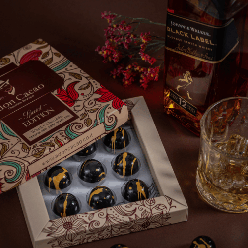 מארז 9 פרלינים וויסקי