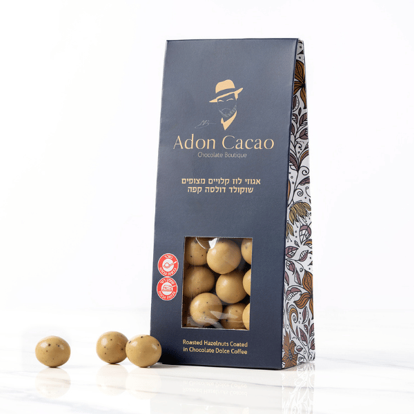 אגוזי לוז מצופים דולסה קפה