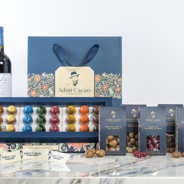 מארז שוקולד Party יין